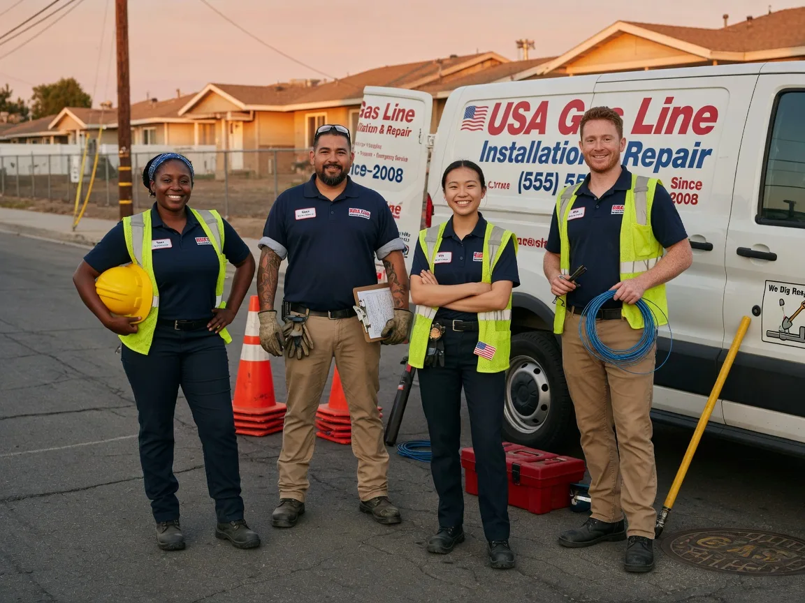 Gas Line Installation company in Olema, CA